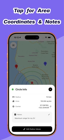 Radius Around Me: Map Radius Screenshot 2 of 8
