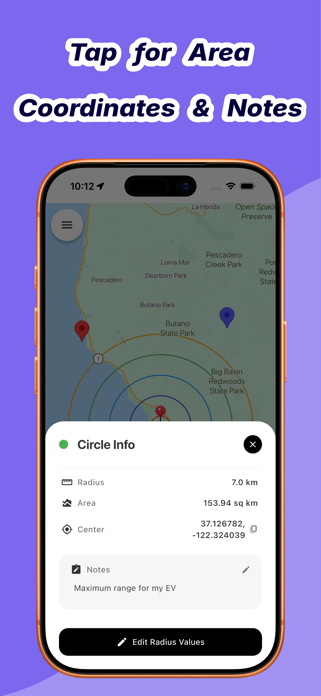 Radius Around Me: Map Radius Screenshot 2 of 8