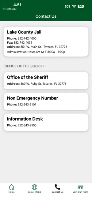 Lake County Sheriff's Office screenshot 2