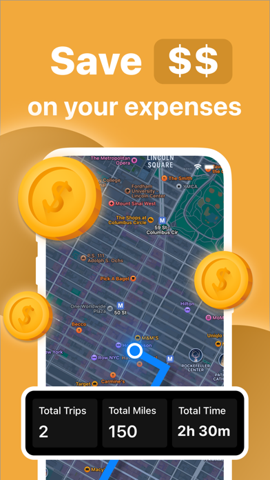 mileage tracker expense log Screenshot