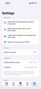 MCP Explorer Mobile screenshot