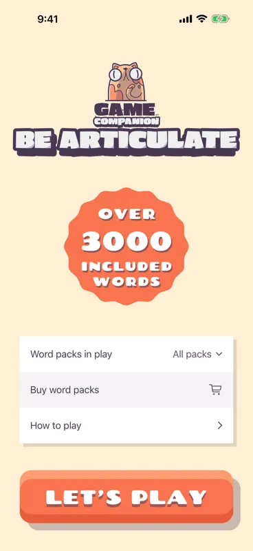Be Articulate - Game Companion screenshot 2 of 3