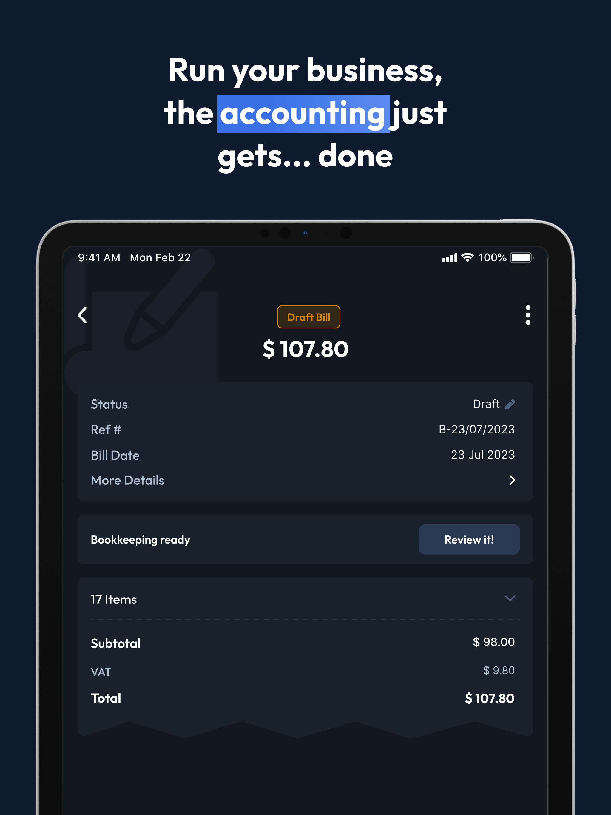 Juan Accounting screenshot 12