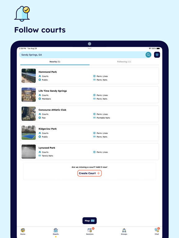 Pickleheads - Play Pickleball iPad screenshot 6 - Sports app