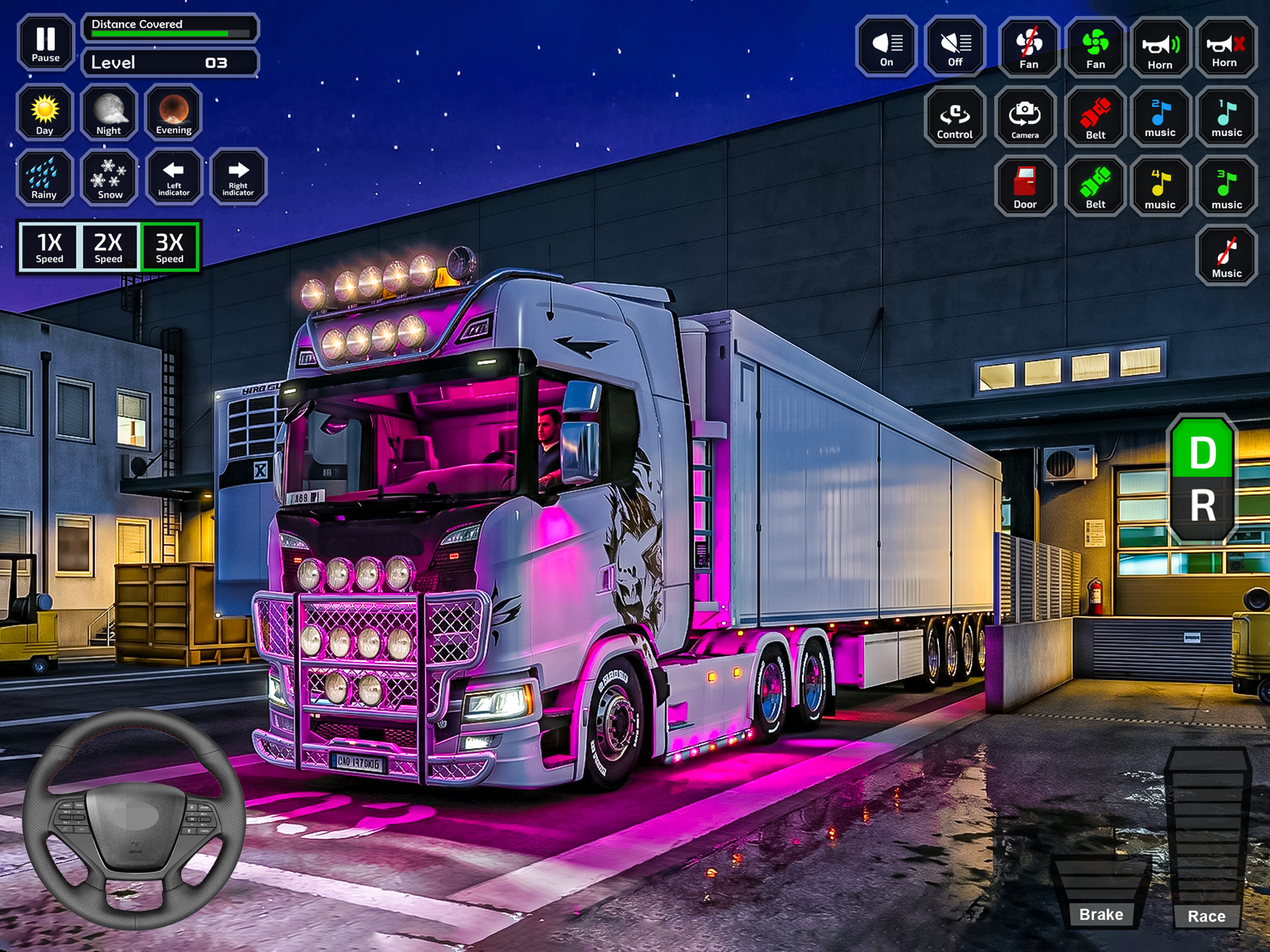 Us Truck Simulation Game 3D