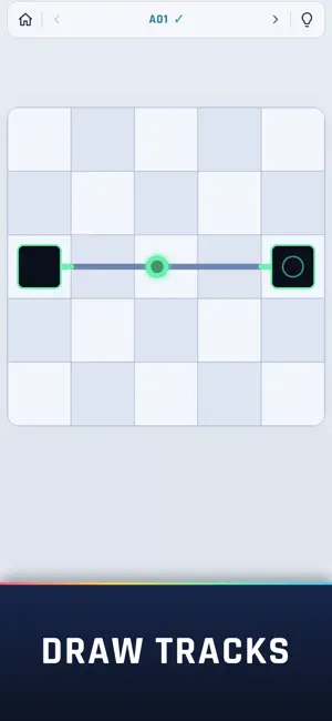 DotTracks — Color Train Puzzle screenshot 1