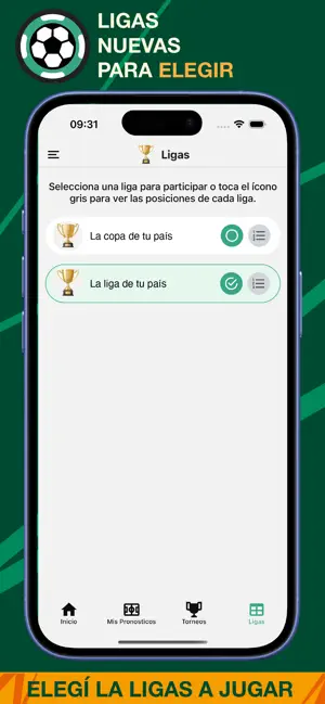 Prode App iPhone screenshot 3
