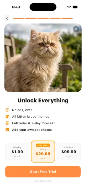 Whisker Weather screenshot 4