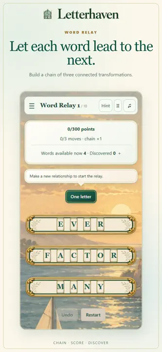 Letterhaven: Word Puzzle Game screenshot 8