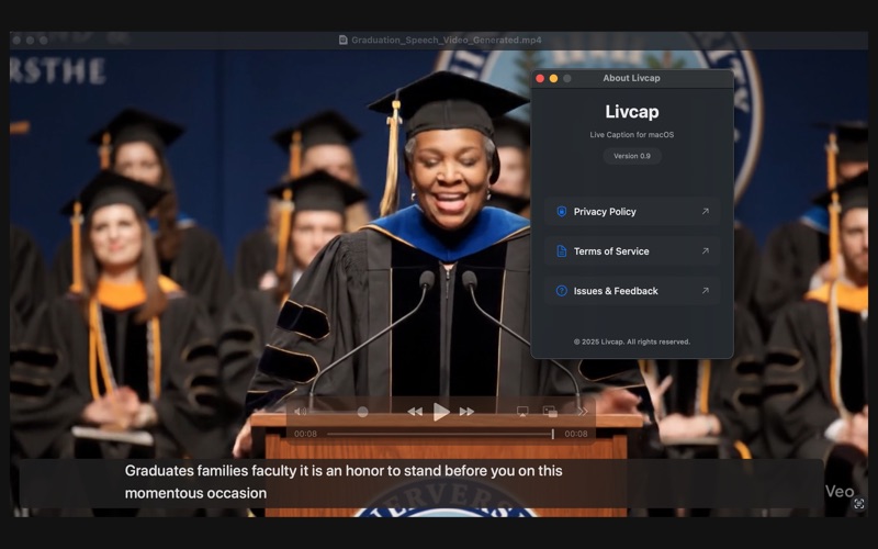 Livcap screenshot