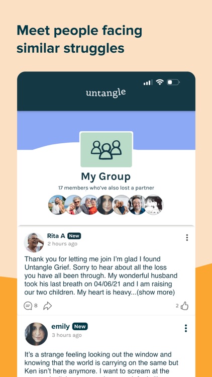 Untangle: Grief Support screenshot-3