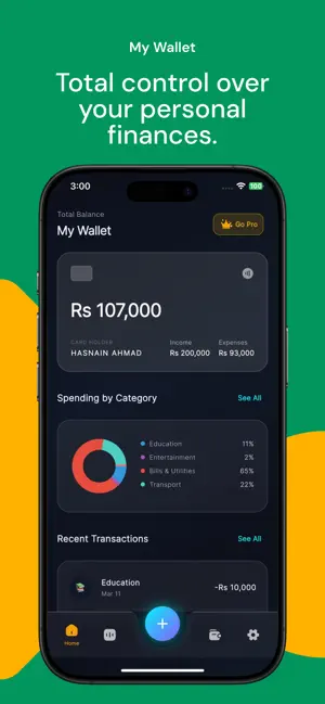 Savvy Book - Money Manager screenshot 1