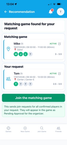 Padel-Up screenshot