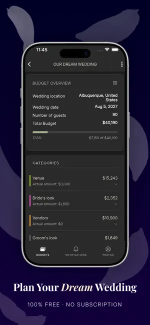 Wedding Budget: Plan Together screenshot 1