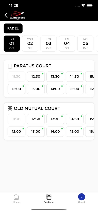 Wanderers Padel