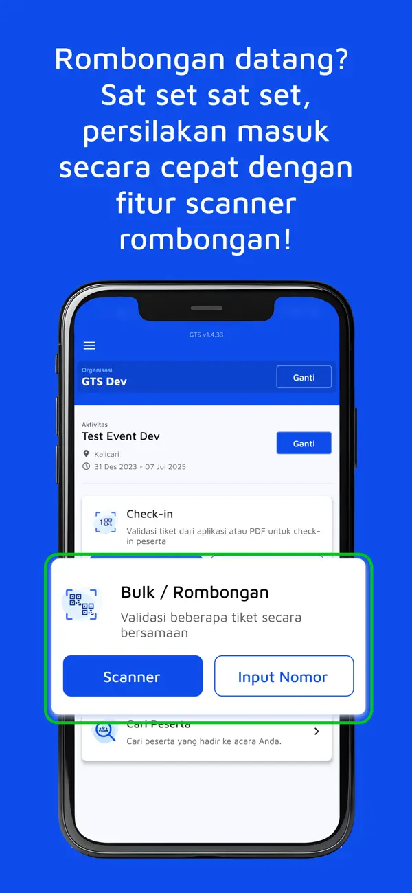 Screenshot #2 pour Ticket Scanner by Goers