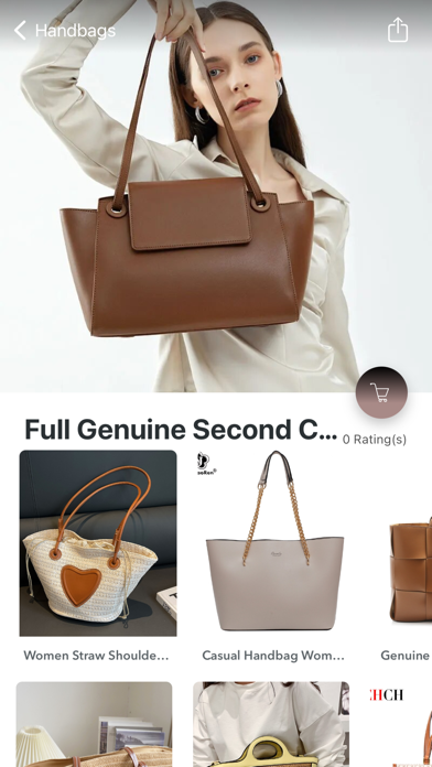 Women's Bags Cheap Shop Screenshot