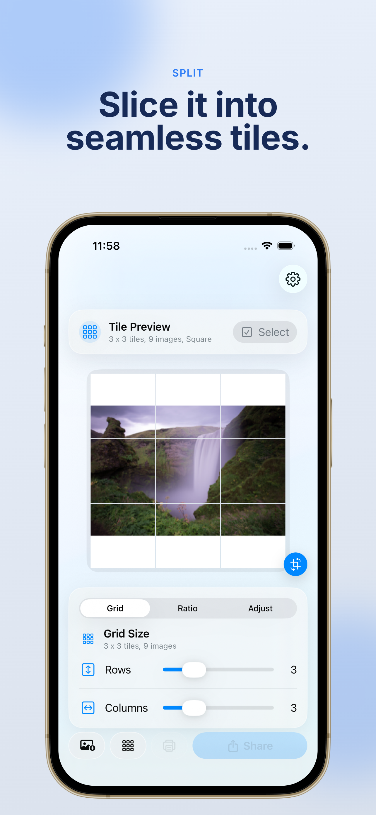 BigPic - Tiles to One Picture screenshot 5