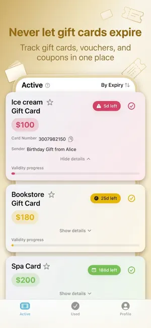 ValidTill screenshot 1