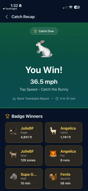 Catch the Bunny Ski screenshot 3