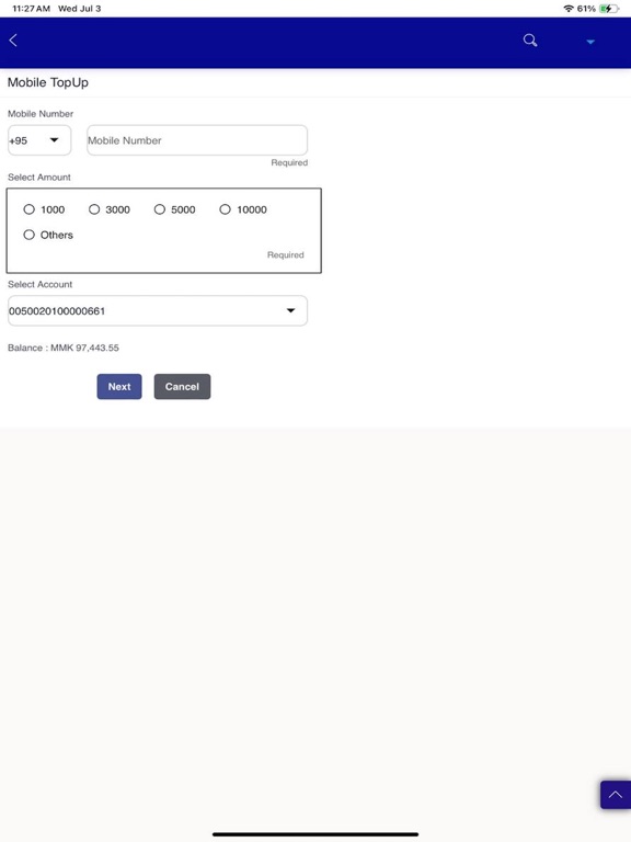 Screenshot #4 for FDB mBanking
