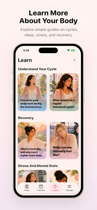 FlowHer - Period Cycle Tracker Screenshot 7 of 10