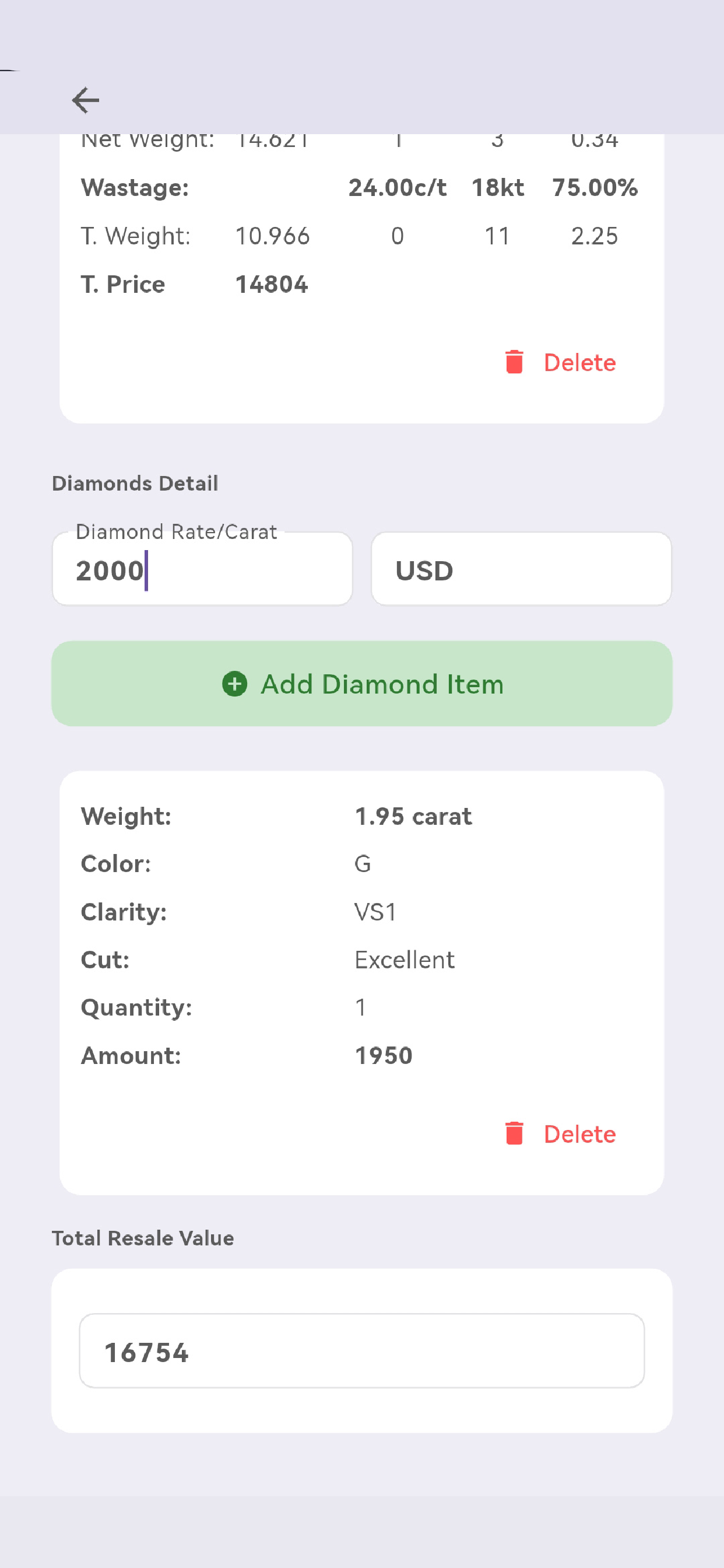 Gold Calculators