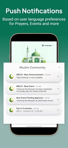 Muslim Community iPhone screenshot