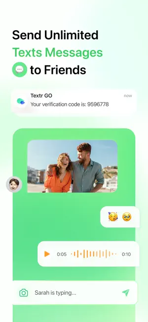 Textr Go Unlimited Text & Call screenshot 2