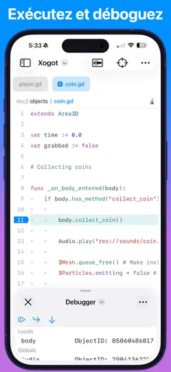Capture d'écran de Xogot: Godot Sur IPad & IPhone sur iPhone 3