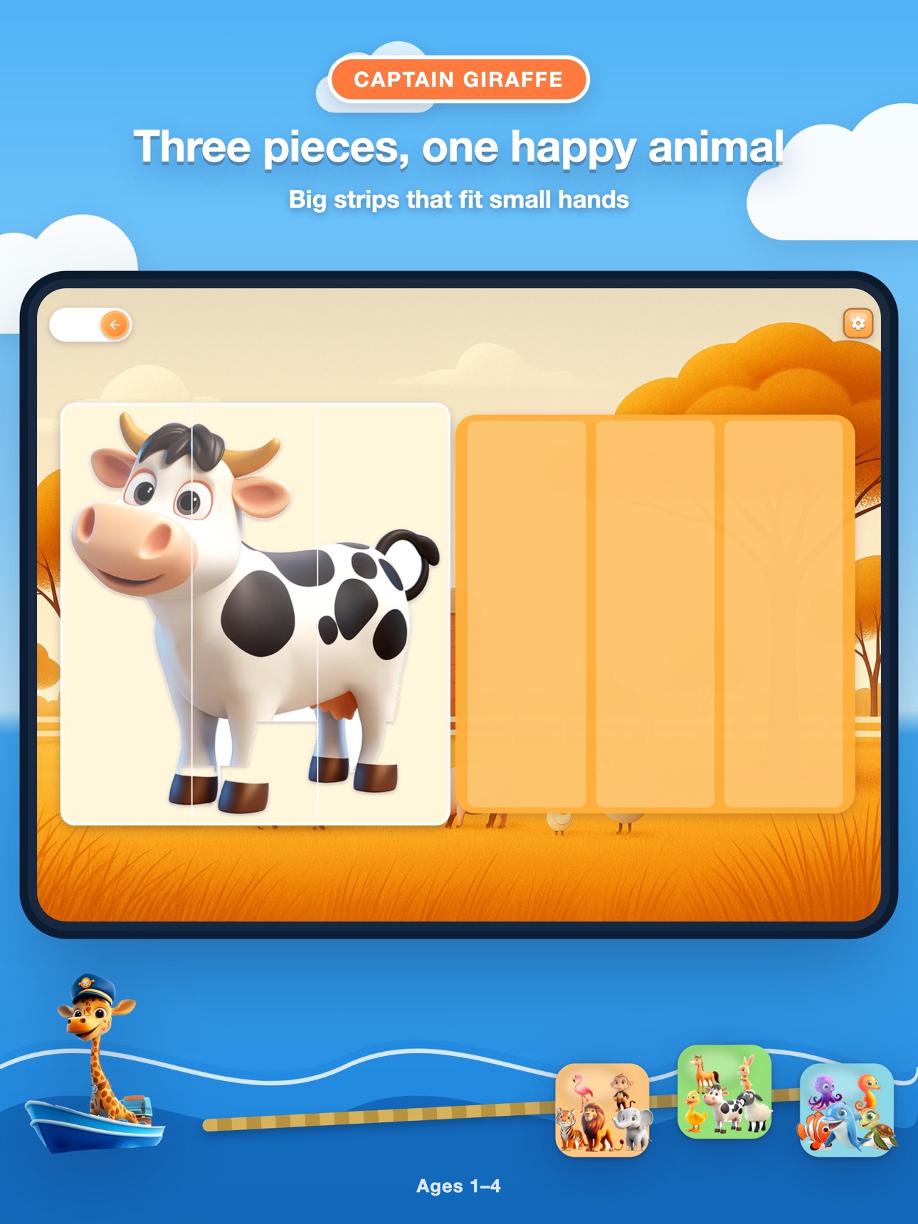 Screenshot 11 of Captain Giraffe: Baby Games