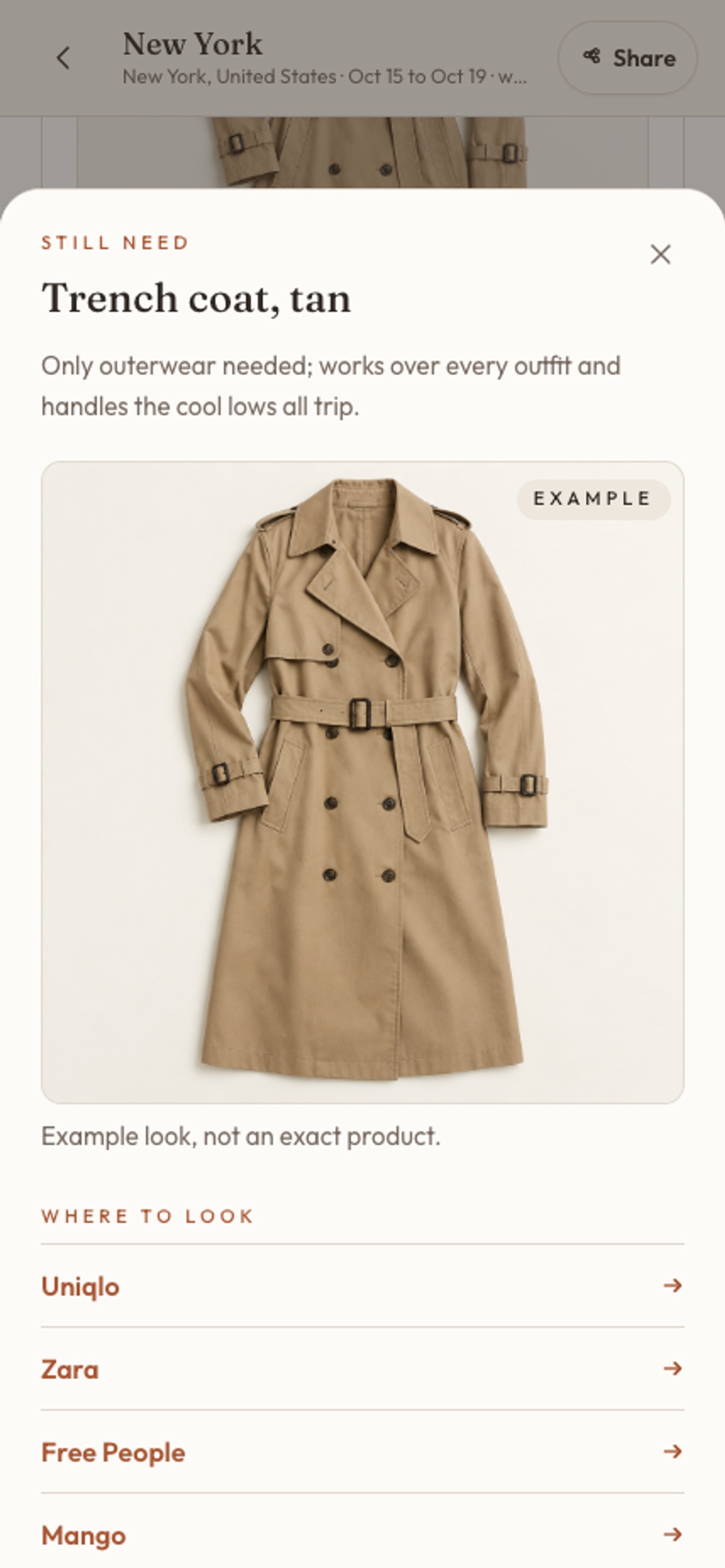 Screenshot 6 of Sanderling: Trip Outfits