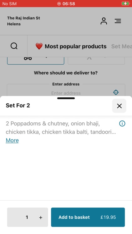 The Raj Indian St Helens screenshot-3