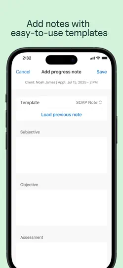 SimplePractice For Clinicians iPhone Screenshot 5