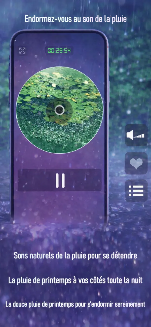 Screenshot #1 pour BruitSommeil-Sons de NuitCalme