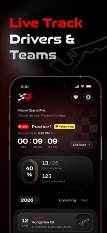 RaceQ - Live Race Widget Screenshot 2 of 5