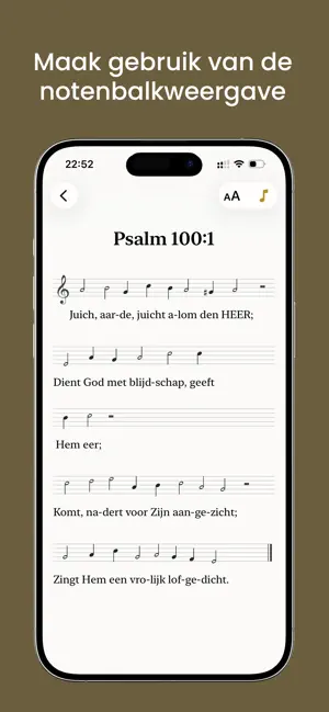 Psalmen iPhone screenshot 3