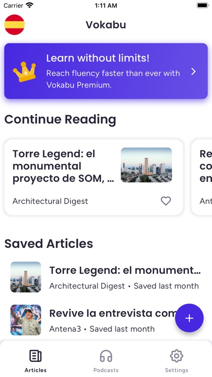 Vokabu - Language Learning