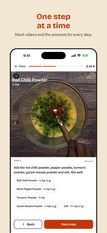 Cookd: Recipes & Masalas screenshot 4 of 7