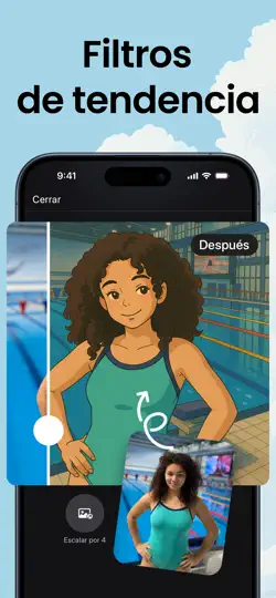Captura de pantalla de ARTA: Generador De Imágenes IA en iPhone 4