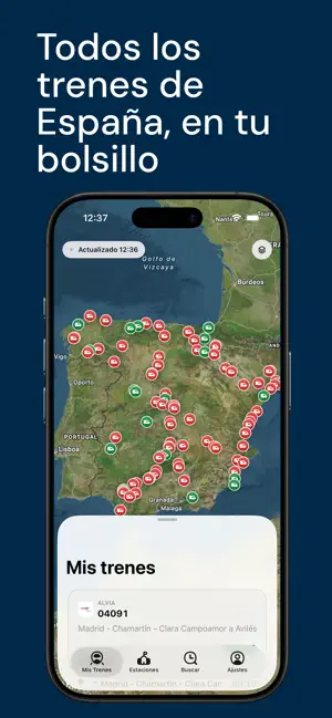 TrackTren: Spain Trains screenshot 1