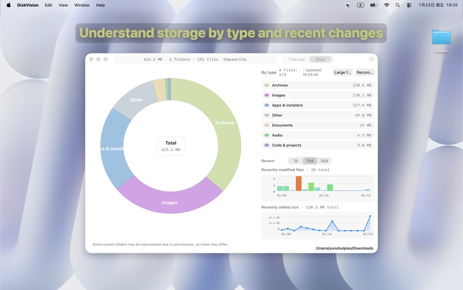 #2. DiskVision - Usage Visualizer (macOS) Por: 艳青 蔡