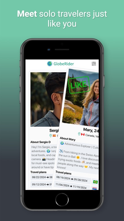 GlobeRider - Solo Travel
