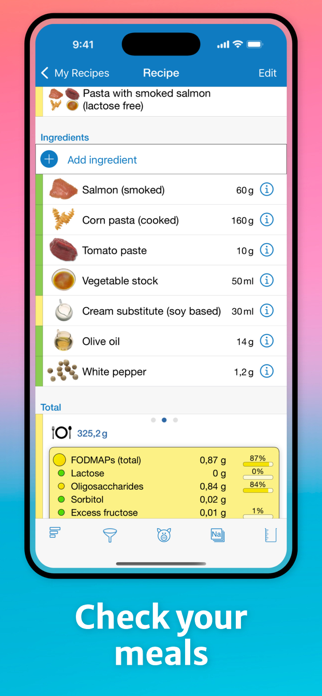 Food Intolerances Screenshot 6 of 7