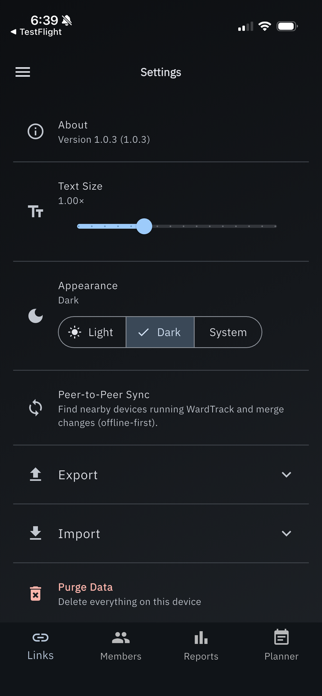 WardTrack Screenshot 6 of 8