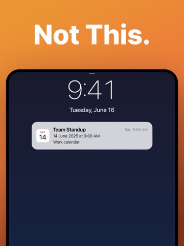 AlarmIt - Calendar Alarm iPad screenshot