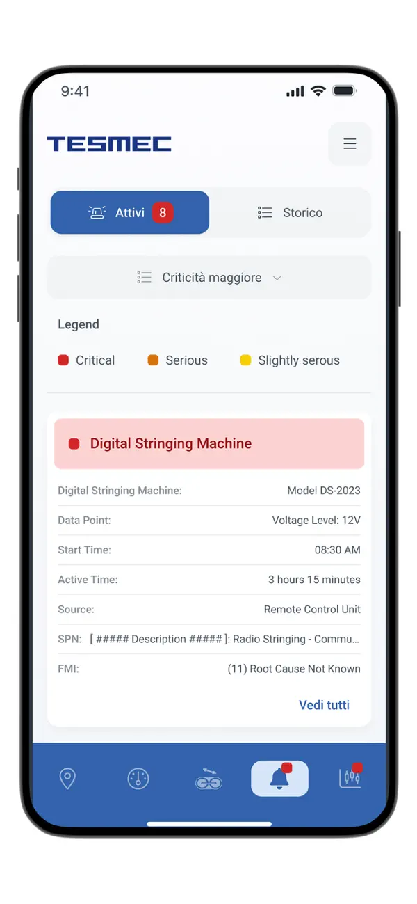 #4. Teo CTRL App (iOS) Podle: Tesmec S.p.a.