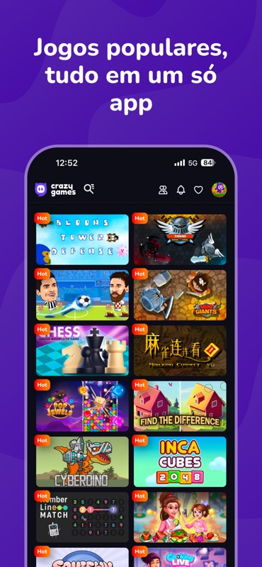 CrazyGames: Mais de 1500+Jogos screenshot 3