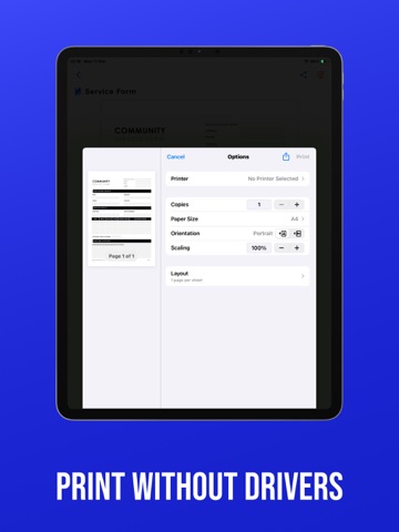 Air Printer: Smart Printing iPad screenshot