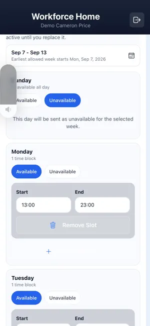 Exprezo Workforce screenshot 4